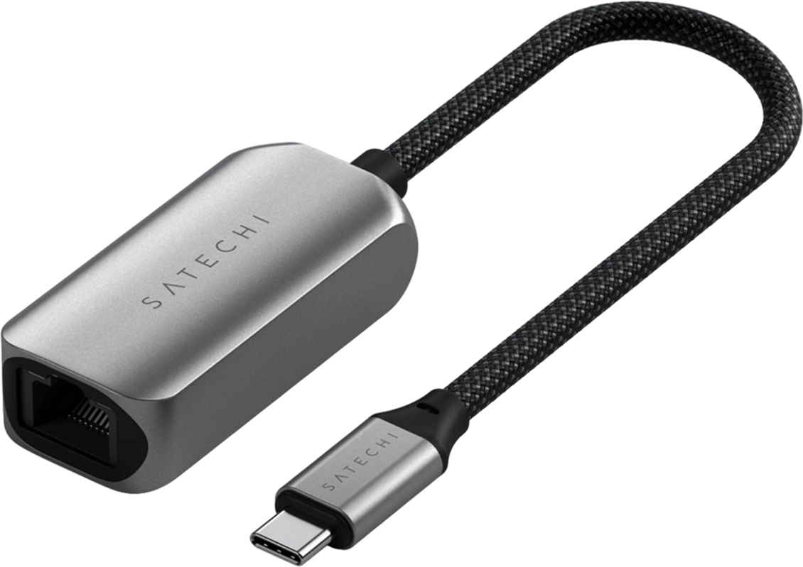 Адаптер Satechi USB-C 2.5 Gigabit Ethernet Space Gray